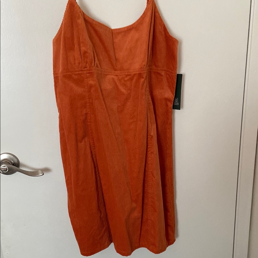 Elegant Orange Dress
